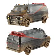 A-Team Van with Mud Hot Wheels Elite 1:43 Scale Vehicle